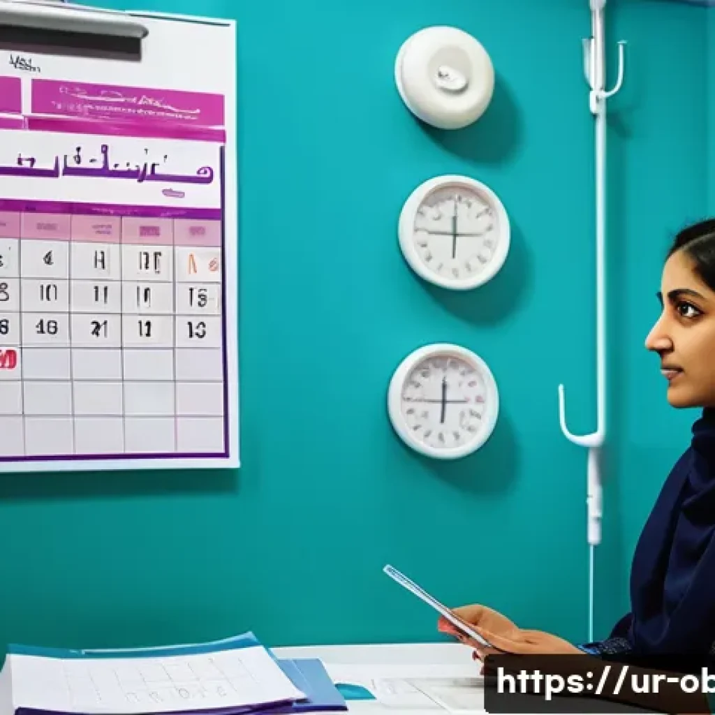 피임 방법 비교  경구약 루프 주사 - A culturally sensitive and informative medical consultation scene in a modern clinic in Pakistan, fe...